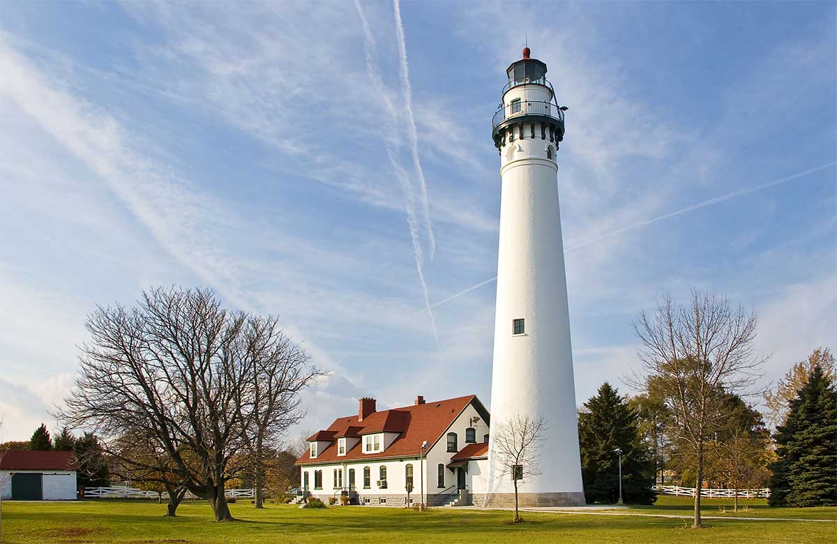 Wind Point Lighthouse WI Shipwrecks
